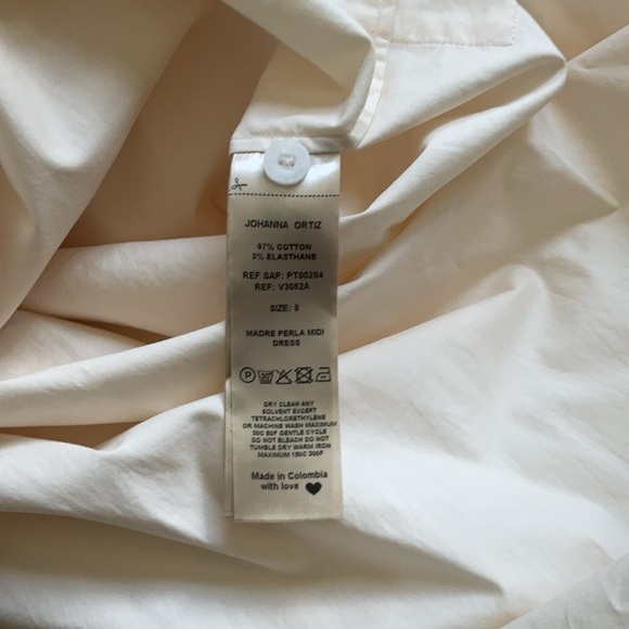 Johanna Ortiz Madres Perla Cotton-blend midi size 8 - Picture 12 of 13